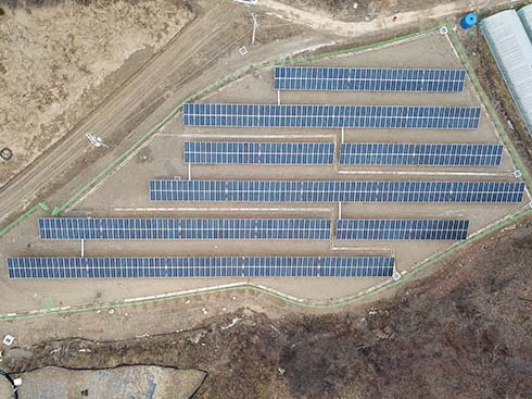 298 . 89KW montowane na ziemi panele słoneczne gyeonggi-do , korea
