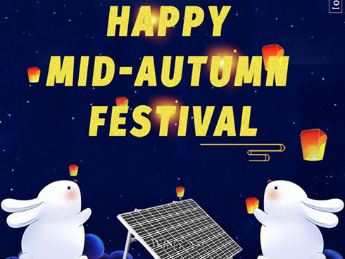 Powiadomienie o świątecznym festiwalu Wintop Mid-Autumn
