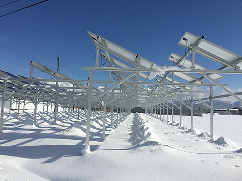 51,98KW Solarny system montażu śrubowego uziemienia w Japonii